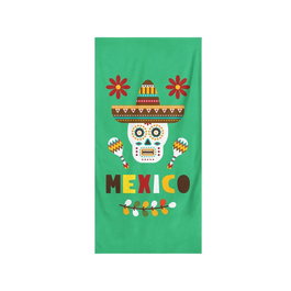 Mijölnir Viva Mexico Toalla de Playa Verde